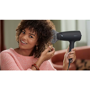 Philips 3000 Series, 1600 W, black - Hair dryer