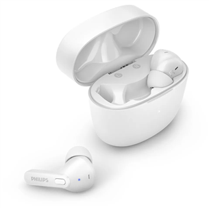 Belaidės ausinės Philips TAT2206, baltos
