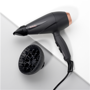 BaByliss, 2100 W, black - Hair dryer