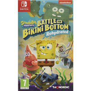 Switch game Spongebob: Battle for Bikini Bottom Rehydrated