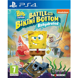 PS4 game Spongebob: Battle for Bikini Bottom Rehydrated