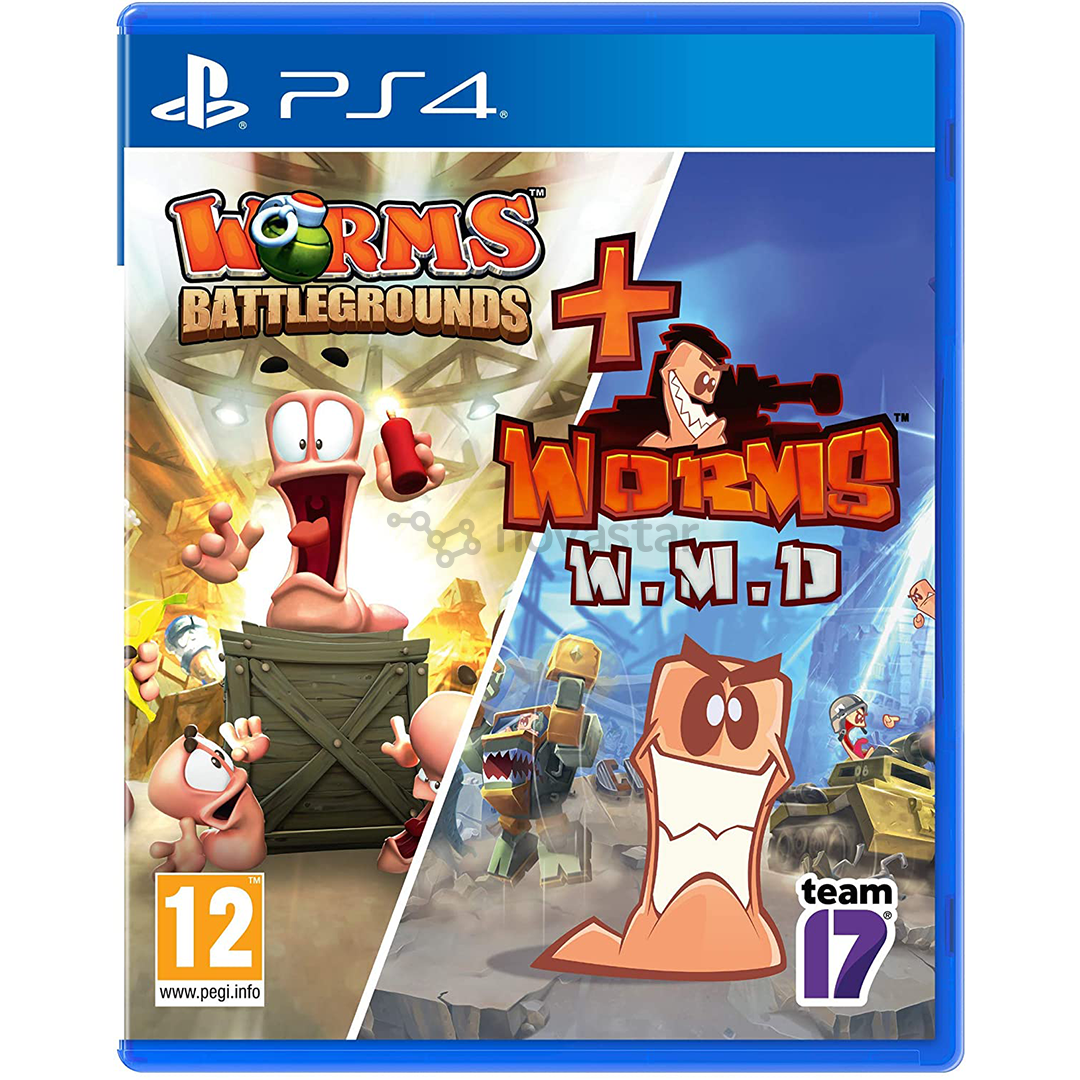 Žaidimas PS4 game Worms Battlegrounds + W.M.D