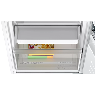 Bosch, 270 L, height 178 cm - Built-in Refrigerator