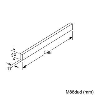 Priedas gartraukiui Bosch