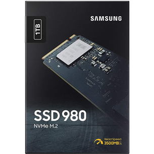SSD diskas Samsung 980, M.2, NVMe, PCIe 3.0, 1 TB