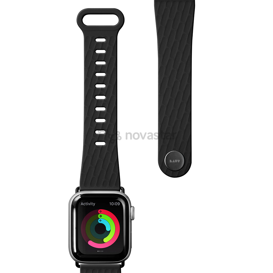 Dirželis Laut ACTIVE 2.0 Apple Watch, 38 mm / 40 mm, Black