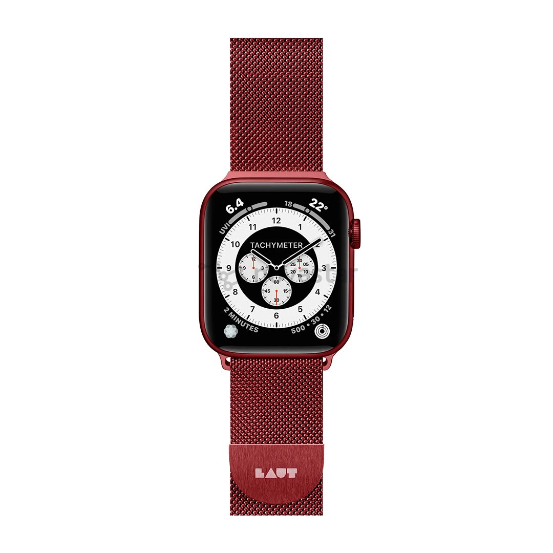 Dirželis Laut STEEL LOOP Apple Watch, 42 mm / 44 mm, Red