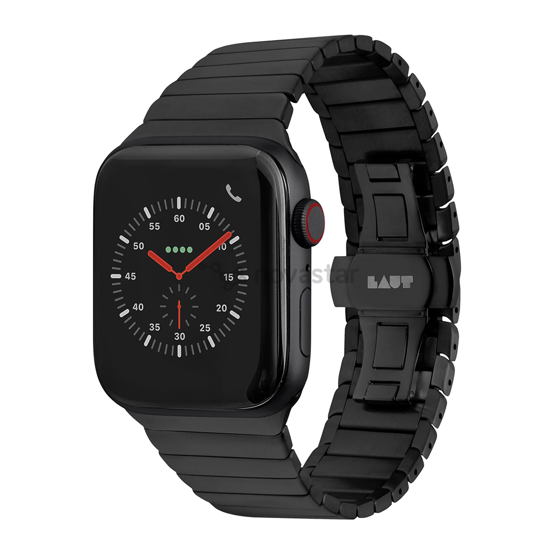 Dirželis Laut LINKS Apple Watch 42 mm / 44 mm, Black