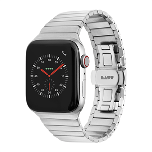 Dirželis Laut LINKS Apple Watch 42 mm / 44 mm, Silver