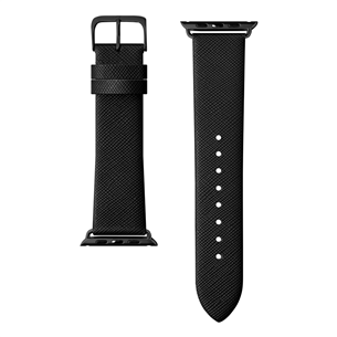Dirželis Apple Watch Laut PRESTIGE, 42 mm/44 mm, Black