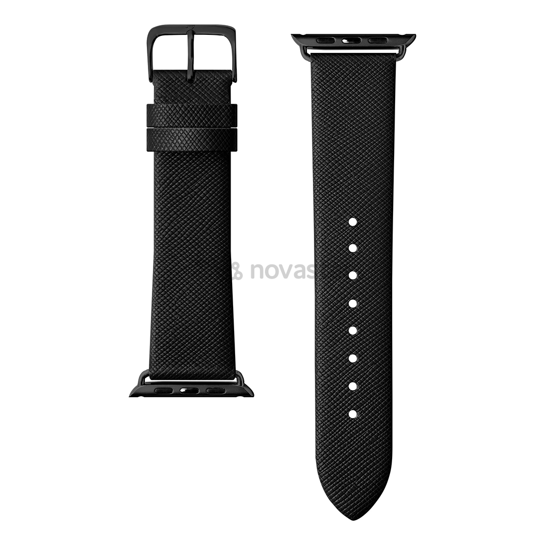 Dirželis Apple Watch Laut PRESTIGE, 42 mm/44 mm, Black