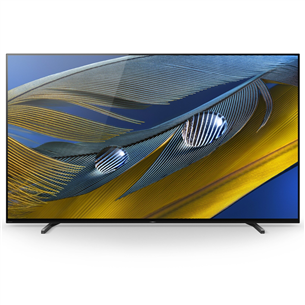 Sony XR A83J, 55'', 4K UHD, OLED, feet stand, black - TV