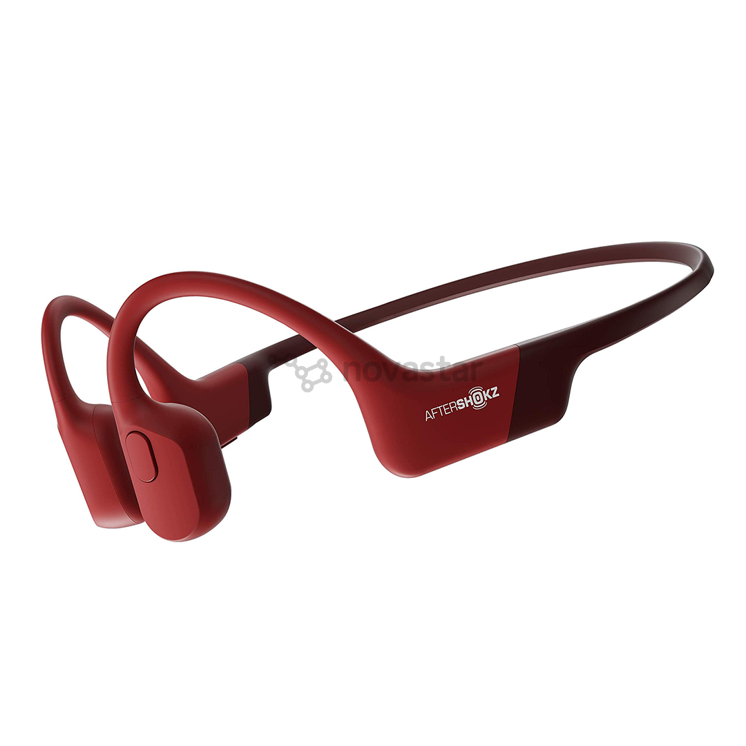 Ausinės Aftershokz Aeropex Solar, belaidės, Raudonas