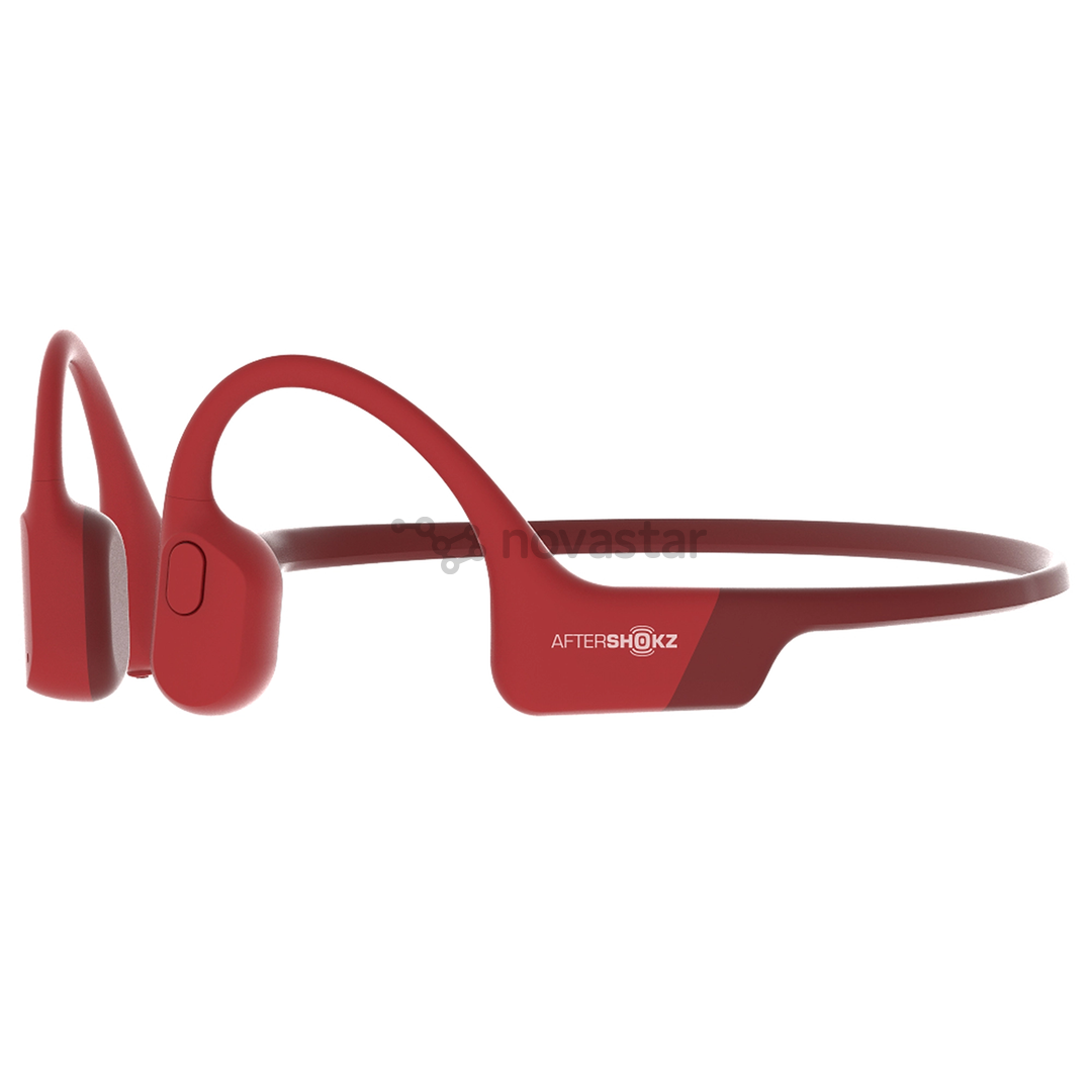 Ausinės Aftershokz Aeropex Solar, belaidės, Raudonas