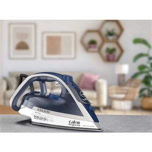 Tefal Ultragliss Plus, 2800 W, blue/silver - Steam iron