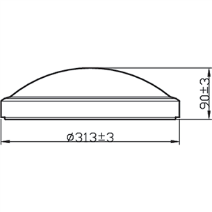 Lubų šviestuvas Philips Doris 929002367901