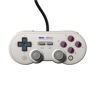Žaidimų pultelis 8bitdo SN30 Pro, Baltas