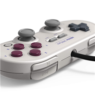 Žaidimų pultelis 8bitdo SN30 Pro, Baltas