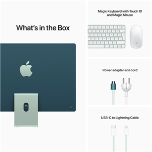 Apple iMac 24" (2021), SWE, Green