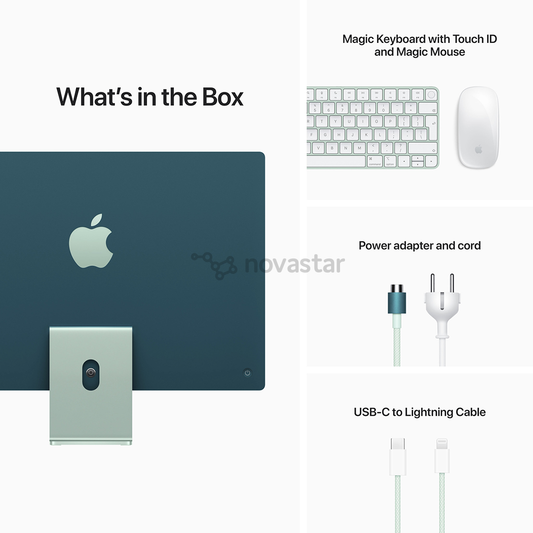 Apple iMac 24" (2021), SWE, Green
