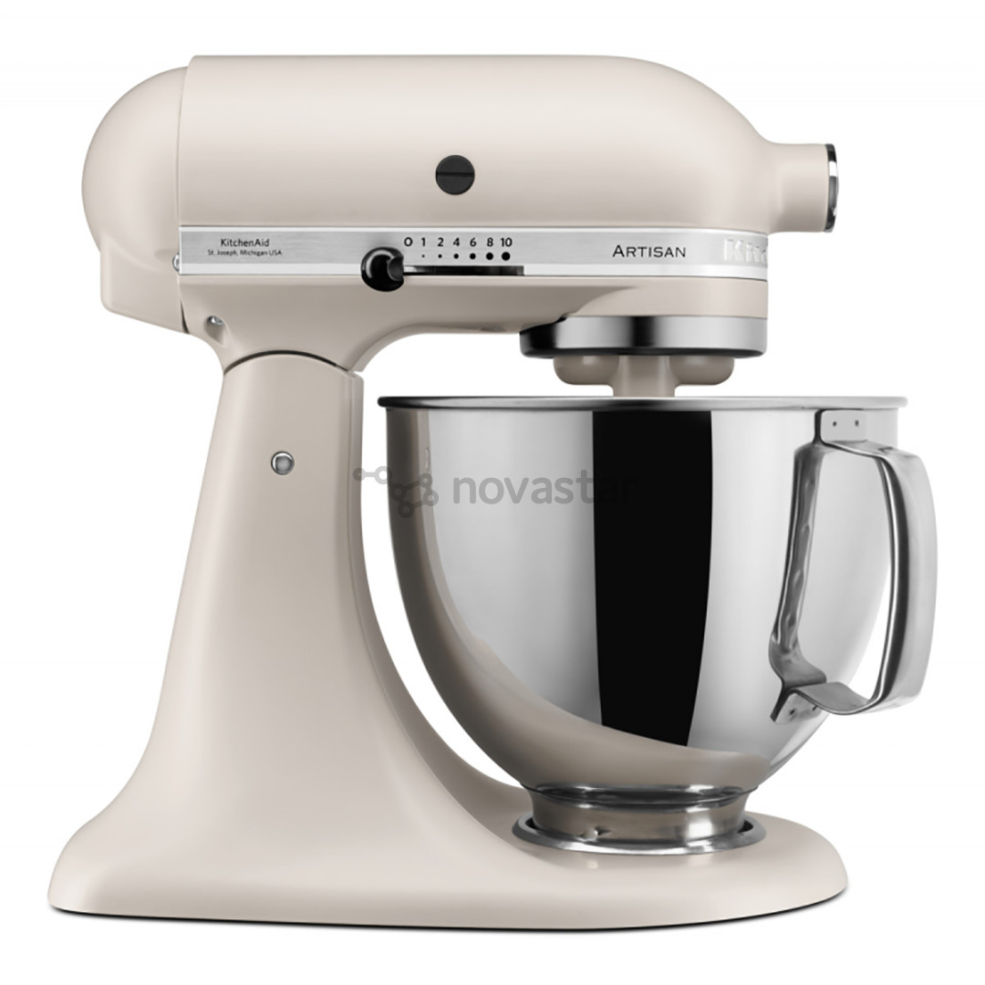 KitchenAid Artisan, 4,8 л, 300 Вт, бежевый - Миксер