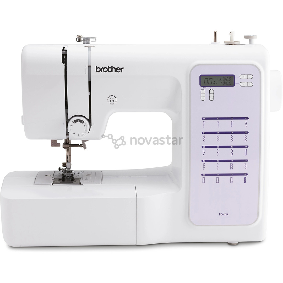 Brother, белый/фиолетовый - Швейная машина
