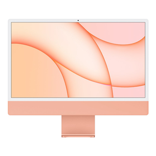 Apple iMac 24" (2021), M1 8C/8C, 16 ГБ, 512 ГБ, SWE, оранжевый - Настольный компьютер "все в одном"