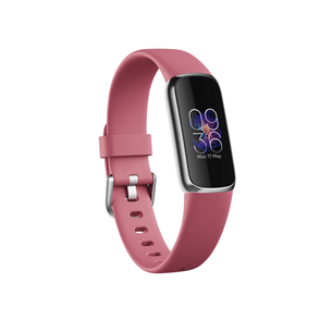 Išmanioji apyrankė Fitbit Luxe, Pink/Silver FB422SRMG