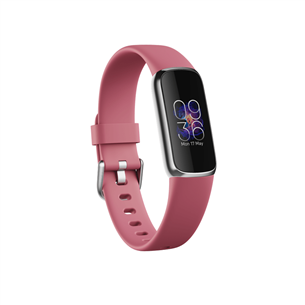 Išmanioji apyrankė Fitbit Luxe, Pink/Silver