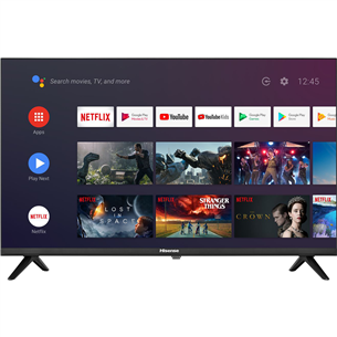 Hisense A5700FA, 32'', HD, LCD, боковые ножки, черный - Телевизор