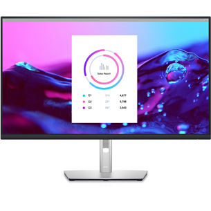 Dell P3222QE, 32", 4K UHD, LED IPS, USB-C, black/silver - Monitor