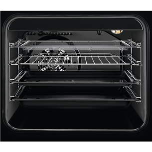 Electrolux, 58 L, black - Freestanding Ceramic Cooker