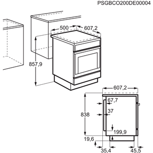 Viryklė Electrolux LKR564200K