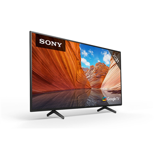 Sony LCD 4K UHD, 55", feet stand, black - TV