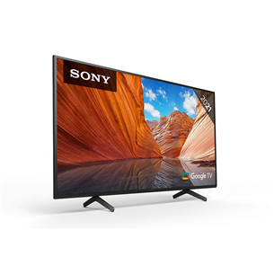 Sony LCD 4K UHD, 55", боковые ножки, черный - Телевизор