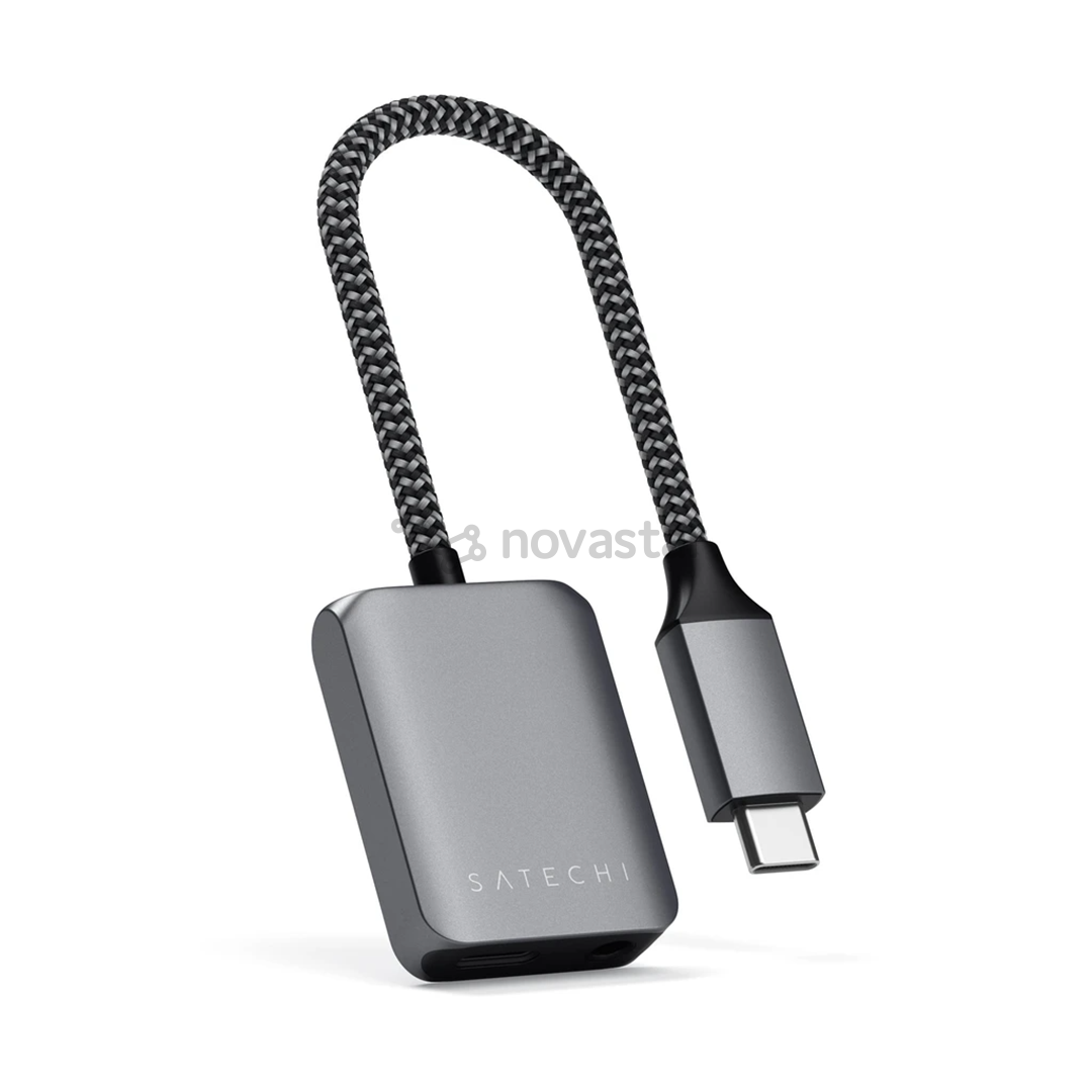 Adapteris Satechi USB-C - 3.5mm/USB-C PD