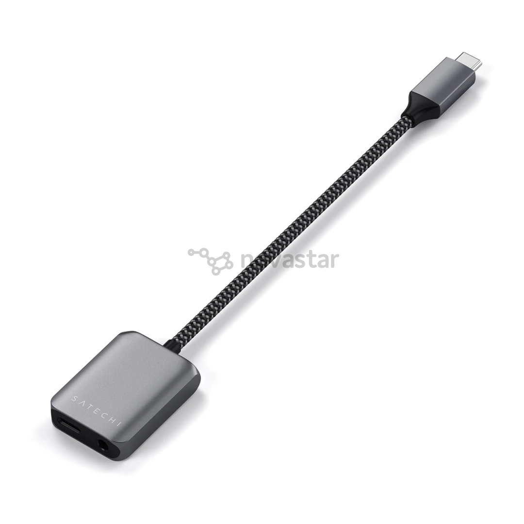 Adapteris Satechi USB-C - 3.5mm/USB-C PD