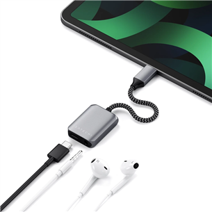 Adapteris Satechi USB-C - 3.5mm/USB-C PD