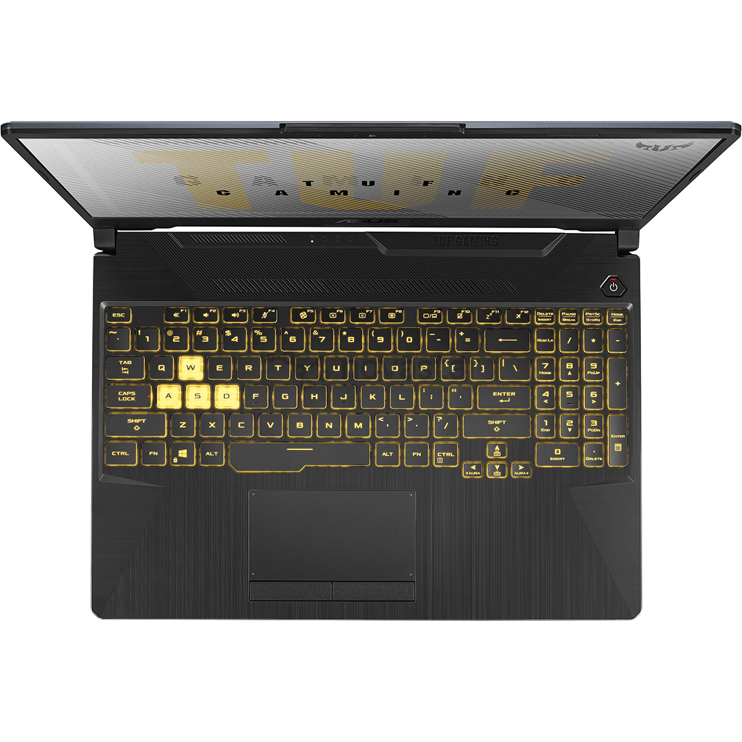 Nešiojamas kompiuteris ASUS TUF Gaming F15/Intel Core i5-10300H/NVIDIA GeForce GTX 1650 4 GB/512 GB SSD; 8 GB RAM/W10H/ENG