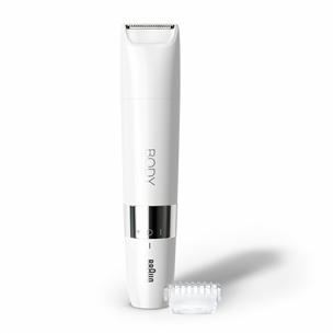 Braun, white - Mini trimmer