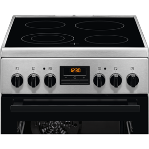 Electrolux, 57 L, inox - Freestanding Ceramic Cooker