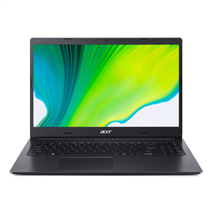 Nešiojamas kompiuteris Acer Aspire 3 A315-57G/Intel® Core™ i5-1035G1/NVIDIA GeForce MX330/512GB SSD;8GB RAM/ W10H, black