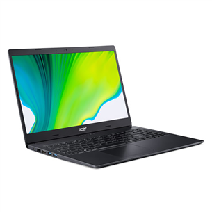 Nešiojamas kompiuteris Acer Aspire 3 A315-57G/Intel® Core™ i5-1035G1/NVIDIA GeForce MX330/512GB SSD;8GB RAM/ W10H, black