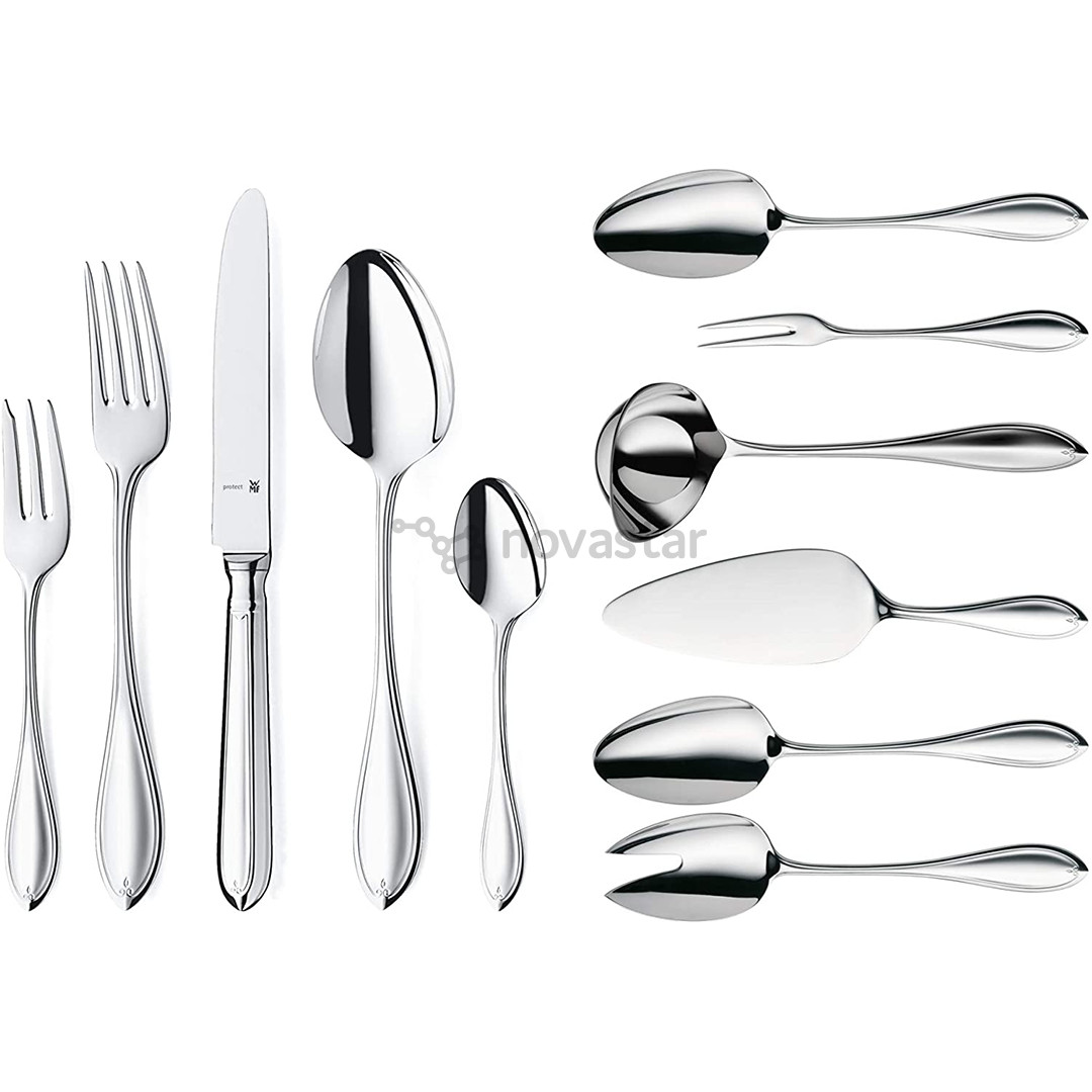 WMF PREMIERE Cromargan Protect, stainless steel - 66-piece cutlery set
