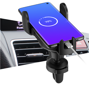 Navitel SH1000 PRO, black - Wireless car charger / phone holder