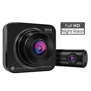 Navitel AR280 Dual, black - Dash cam