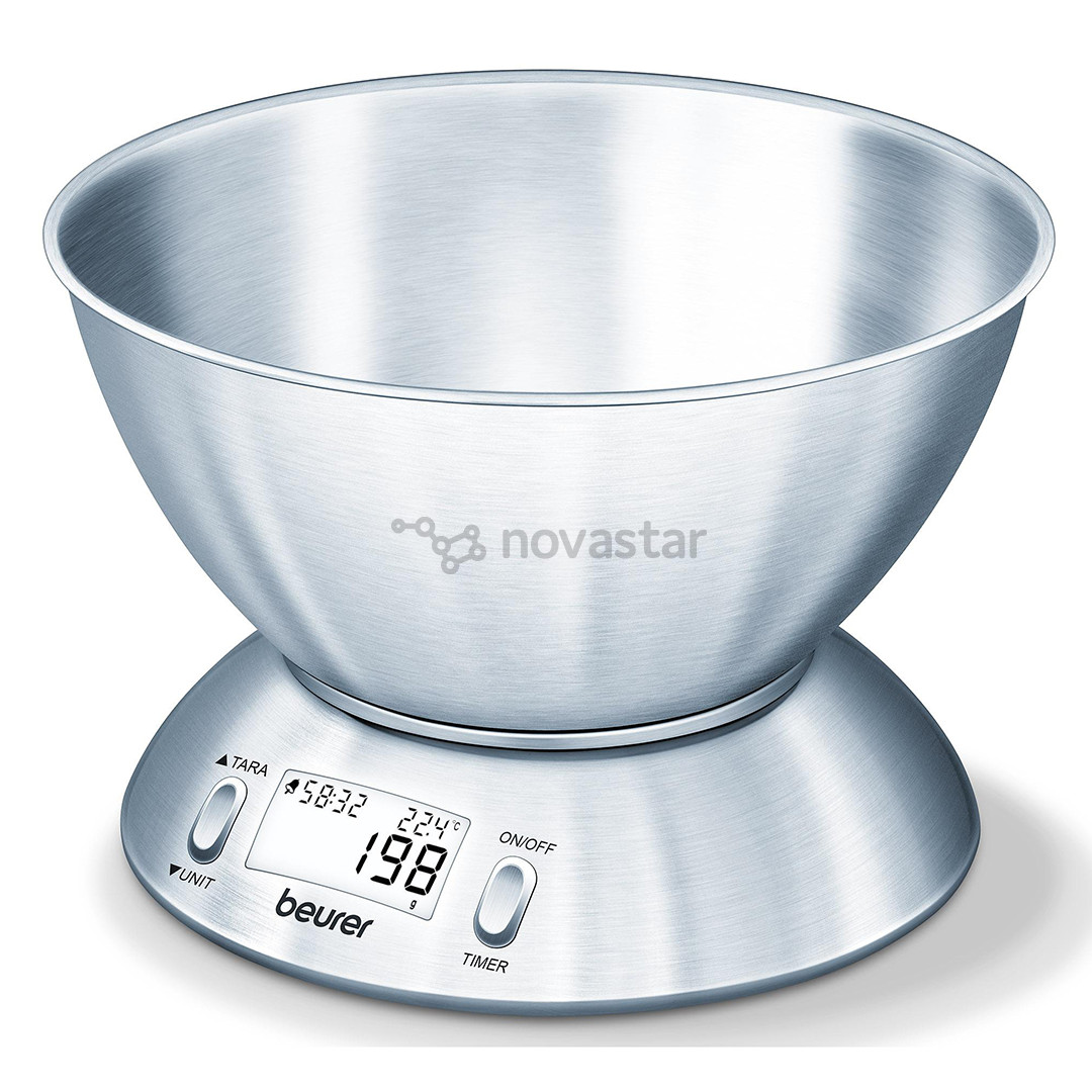 Beurer, up to 5 kg, inox - Kitchen scale
