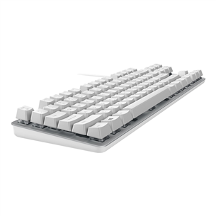 Klaviatūra Logitech K835 TKL, SWE, balta laidinė