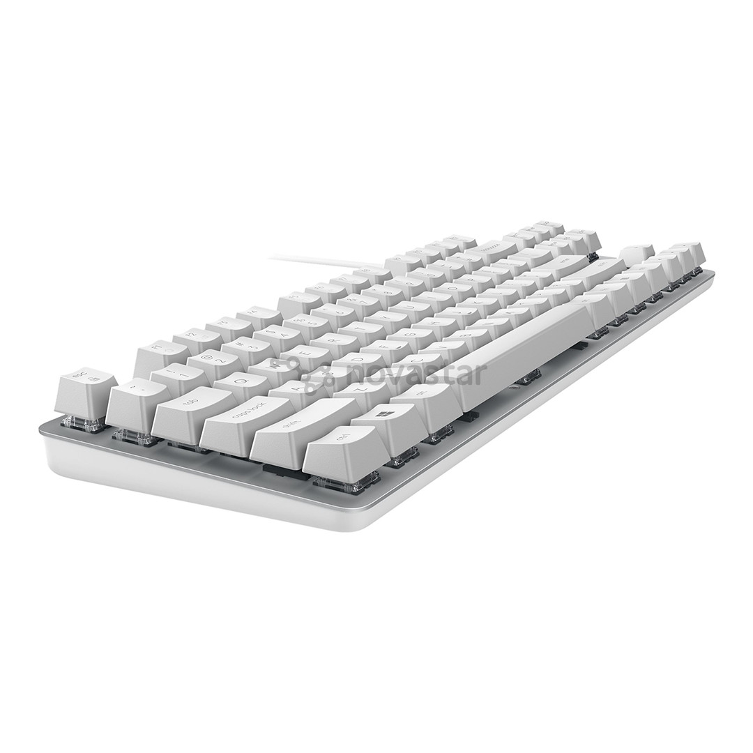 Klaviatūra Logitech K835 TKL, SWE, balta laidinė
