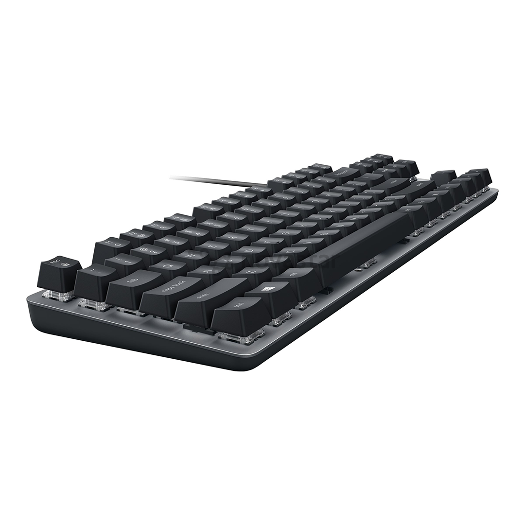 Klaviatūra Logitech K835 TKL, SWE, pilka laidinė